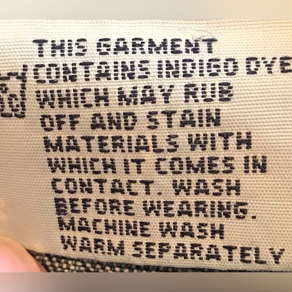 Vintage Union Bay Long Denim Jean Skirt With Slit Junior Size 13 - Picture 4 of 10